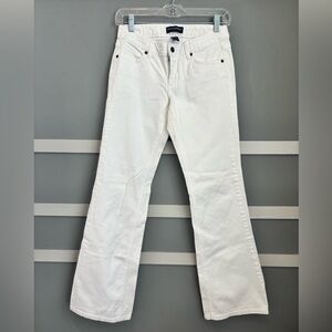 Banana Republic White Flare Jeans